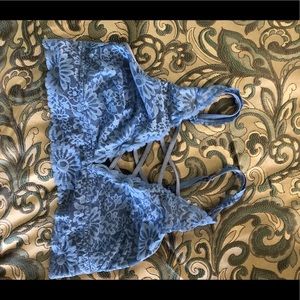 Vs pink floral bralette